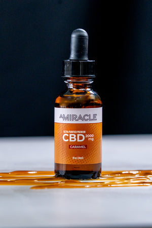 CBD Oil 2000mg Caramel Flavor
